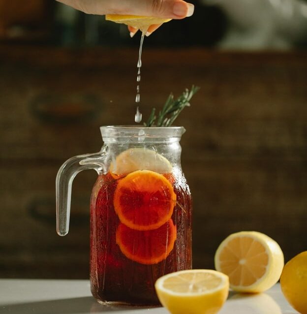 Brombær Sangria