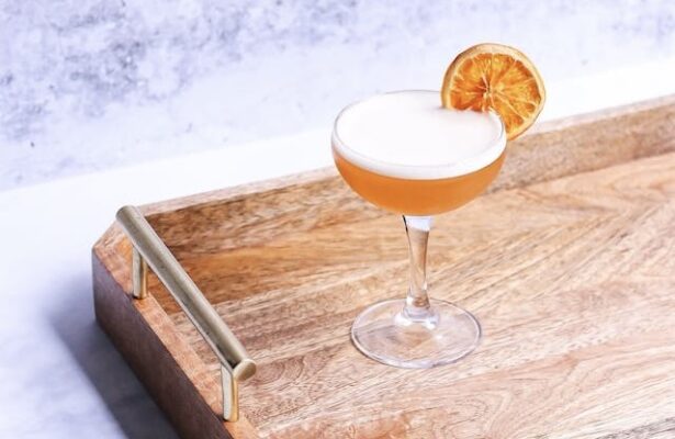 Whisky sour med Cocktailskum