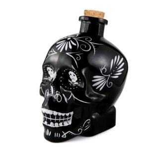 Tiki Skull Decanter Sort 70 cl